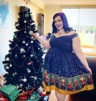  Hell Bunny Nutcracker Dress by Michelle Dircks