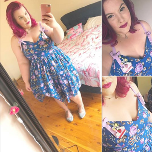  Hell Bunny Violetta 50's Dress by Ellie-Mae Smith