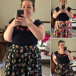  Review of Hell Bunny Lovebird 50's Skirt, Mexico 50's Skirt & Python Rose Mid Skirt by Morgaan Wilson