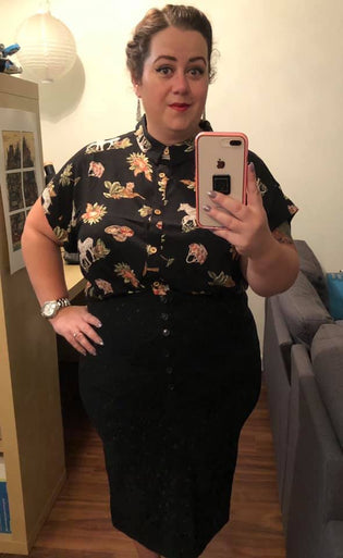  Hell Bunny Messina Shirt by Alison Kelley