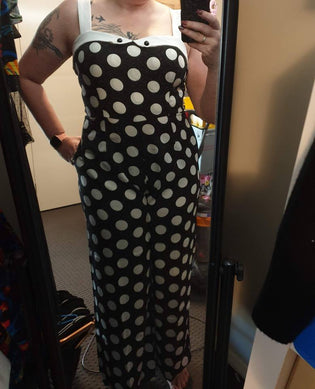  Banned Dotty About You Jumpsuit By Yvonne Kirk