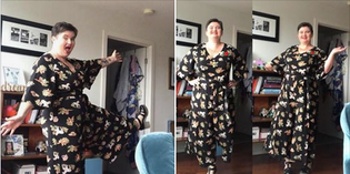  Hell Bunny Messina Jumpsuit by Eilis Hughes