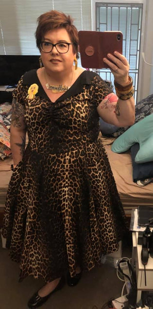  Hell Bunny Panthera 50's Dress by Danielle Lucas