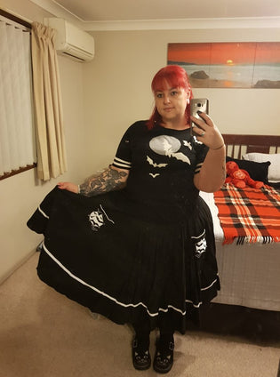  Hell Bunny Nightflyer Jumper by Caylee Eelyac