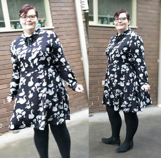  Hell Bunny Odette Dress by Jackie Roberts