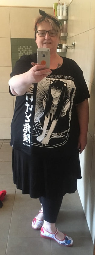  Killstar Detention Relaxed Top by Llyr Otto