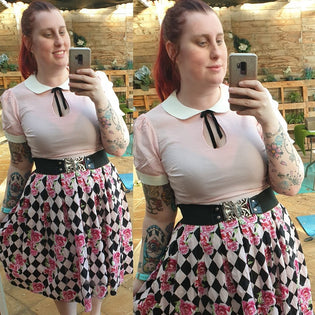  Collectif Khloe Top in Pink (Pre-order) by Kim Lewis
