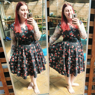  Hell Bunny Apple Blossom Dress (Pre-order) by Kim Lewis