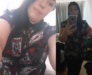  Hell Bunny Tarot Blouse by Asha Gratton