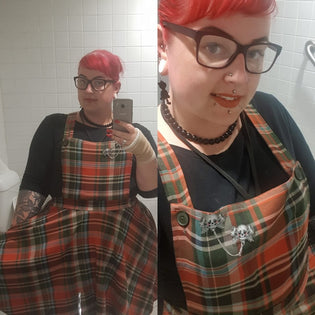  Hell Bunny Oktober Pinafore Dress by Caylee Church