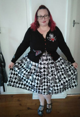  Hell Bunny Hauntley 50's Dress by Rebecca Hunt