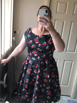  Hell Bunny Apple Blossom Dress by Sharon Stone