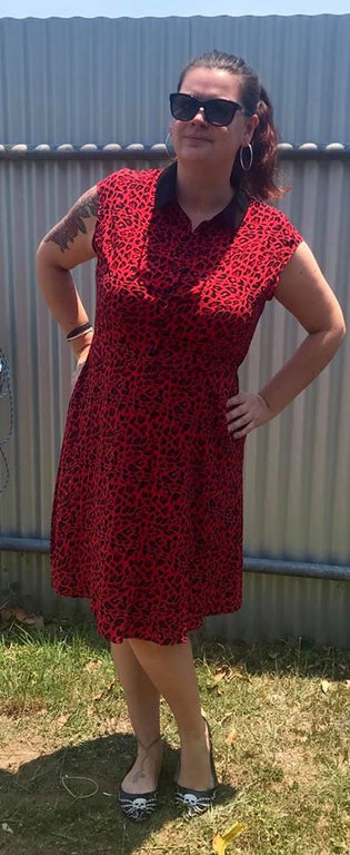  Hell Bunny Leo Dress by Louise Shelton