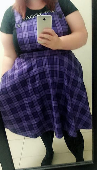  Hell Bunny Karine Pinafore by Lisa Huddleston