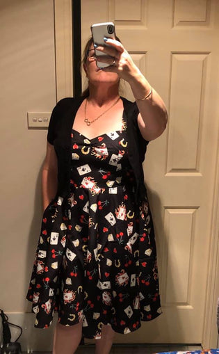  Hell Bunny Viva Las Vegas 50's Dress by Sharon Stone