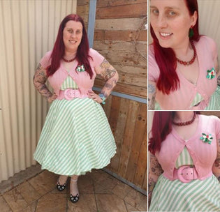  Banned Candy Stripe Dress by Kim Moyse
