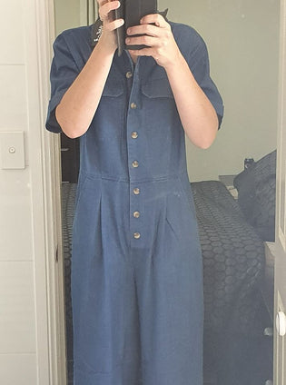  Hell Bunny Stark Boilersuit by Amanda Delamont