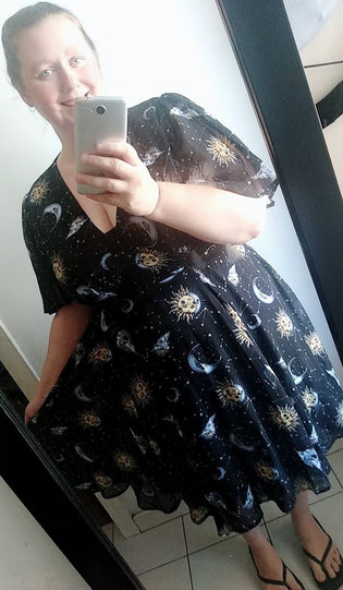  Hell Bunny Solaris Dress by Lisa Huddleston