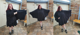  Kreepsville 666 Glamour Ghoul Cape by Kim Moyse