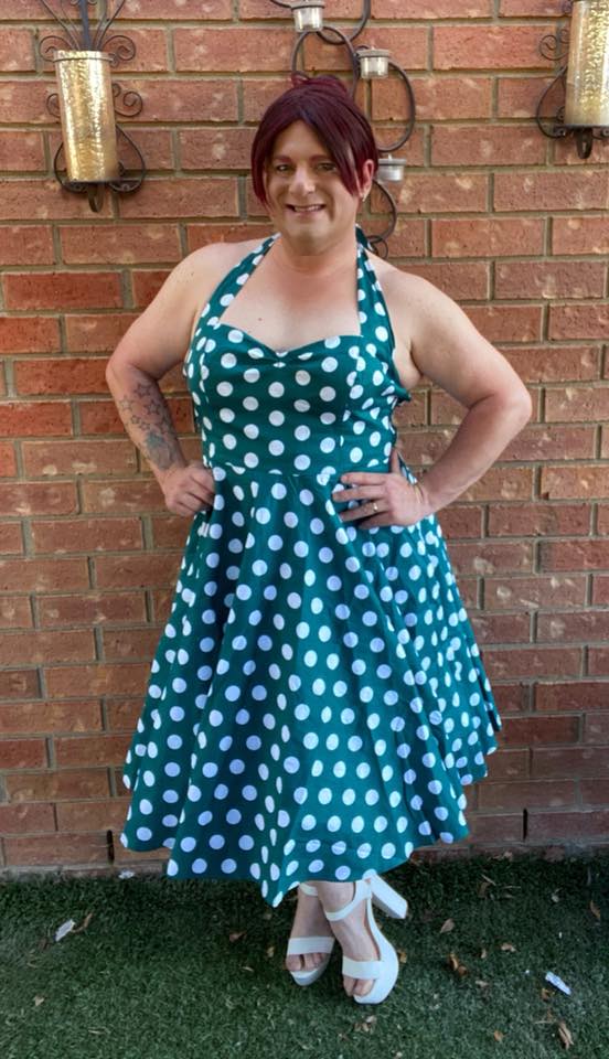 Hell bunny vixen clearance polka dot dress