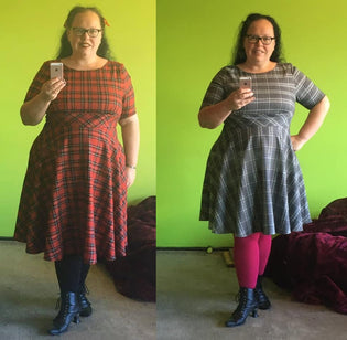  Hell Bunny Frostine Dress and Irvine Dress by Megan Hodsdon