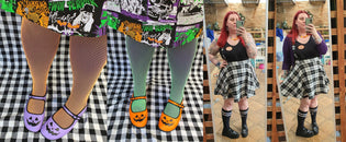  Pamela Mann Fishnet Tights & Collectif Lexi Suspender Skirt by Kim Moyse