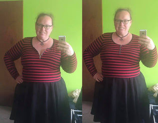  Killstar Izora Top in Blood by Megan Hodsdon