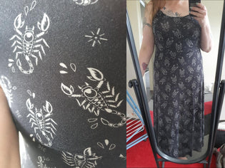  Sourpuss Scorpion Maxi Dress (Pre-order) by Yvonne O'Shea