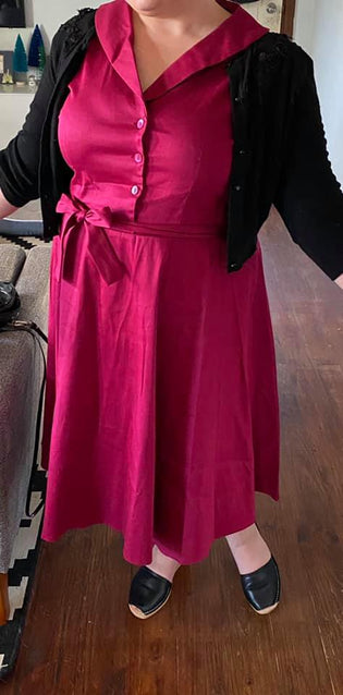  Lady Vintage Florence Dress in Anemone (Pre-order) by Shauna Collins