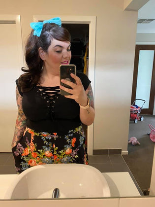  Hell Bunny Belladonna Top by Jess Miller