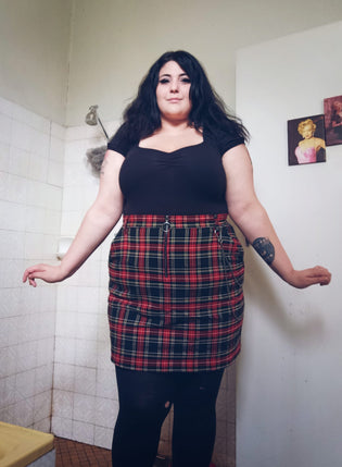  Hell Bunny Mia Top and Clash Mini Skirt by Magdelina Panagopoulos