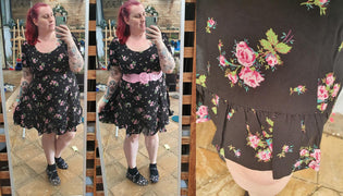  Hell Bunny Bobby Sue Mini Dress by Kim Moyse