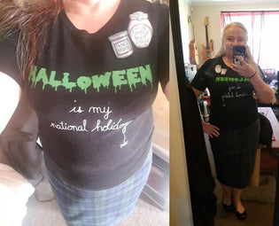  Hell Bunny Halloween Forever Top by Nerida Atkin