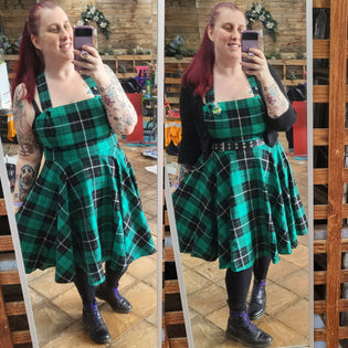  Hell Bunny Beryl Pinafore Dress (Pre-order) by Kim Moyse