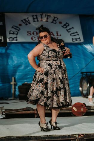  Hell Bunny Dominique 50's Dress (Pre-order) by Carmen Barnard
