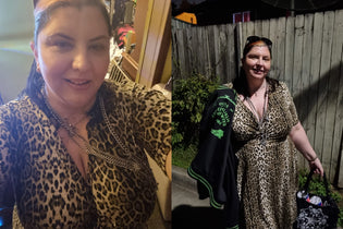 Dolly & Dotty Matilda Dress in Leopard Print by Tiffany Toth