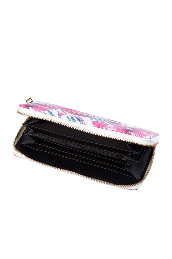Banned Retro Pink Moon Flamingo Wallet