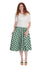 Banned Retro Sweet Sunny Collared Top Jumper in Off White Knitted