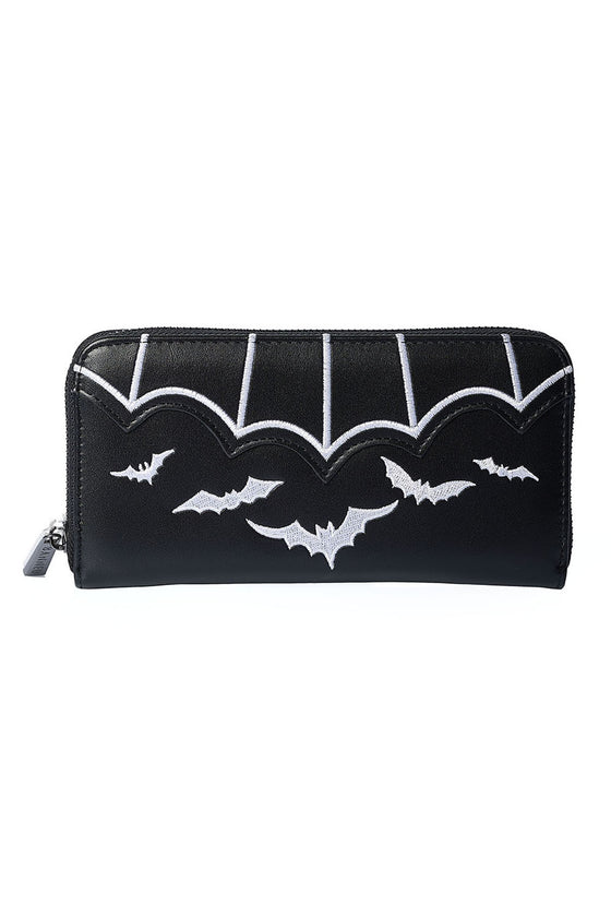 Banned Alternative Salem Wallet White Bats