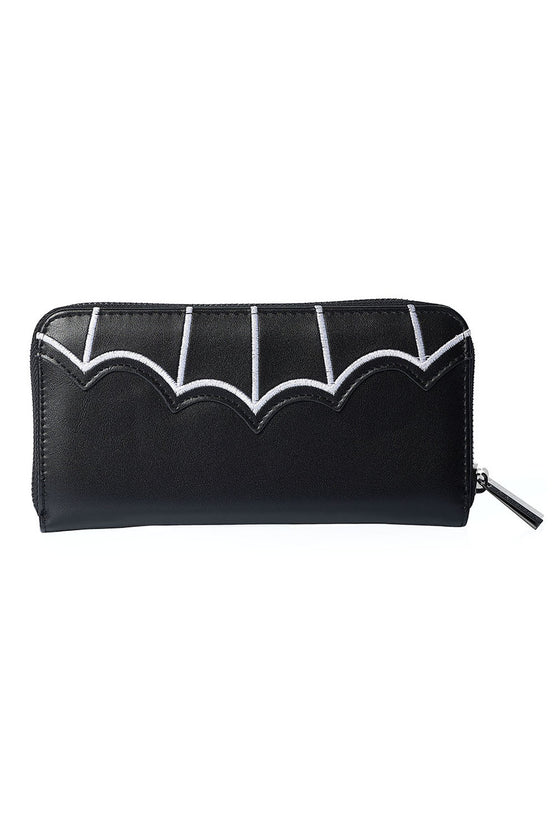 Banned Alternative Salem Wallet White Bats