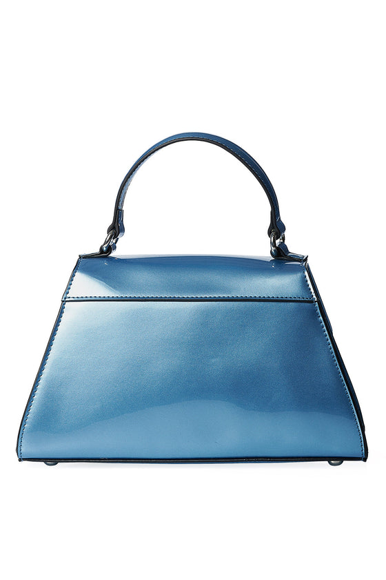 Banned Retro Dance the Night Away Handbag Purse in Blue