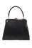 Banned Retro Twilight Time Handbag Purse in Black with Web Details