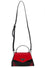 Banned Retro Maybelle Mini Handbag Purse in Red and Black with Web Details