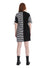 Banned Alternative Hocus Pocus Half Stripe Mini Dress