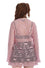 Banned Alternative BFF Mesh Long Oversized Top Goth in Pink