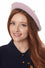 Banned Retro Felt Claire Beret in Light Pink