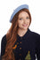 Banned Retro Felt Claire Beret in Baby Blue