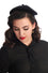 Banned Retro Lorelei Knitted Beret in Black