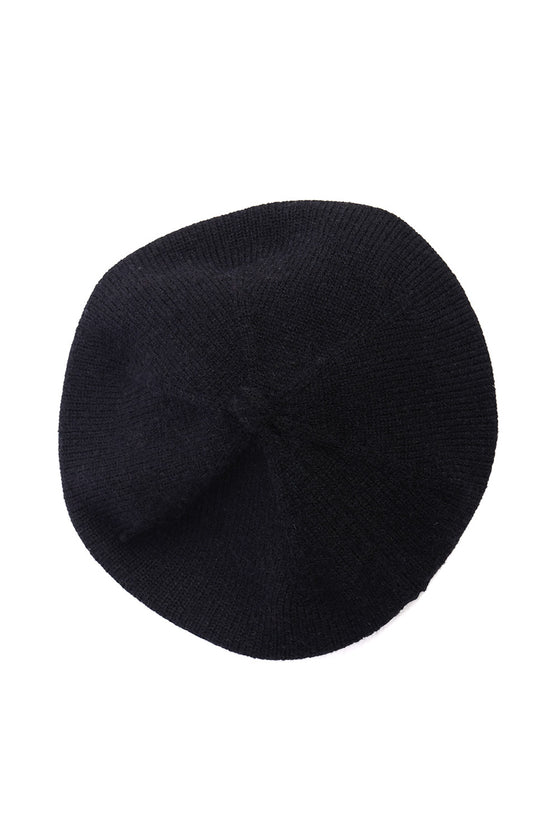 Banned Retro Lorelei Knitted Beret in Black
