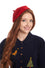 Banned Retro Lorelei Knitted Beret in Red